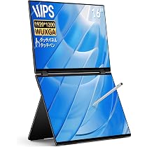 Amazon.co.jp: EHOMEWEI デュアルモニター 16インチ IPSパネル 2画面